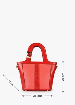 Bolso bandolera cesto