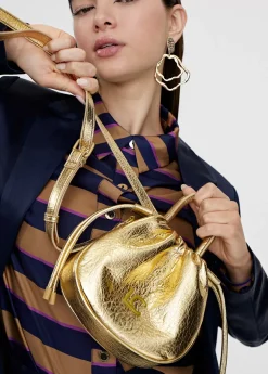 Bolso bandolera con logo