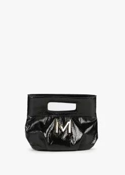 Bolso de mano con frunces