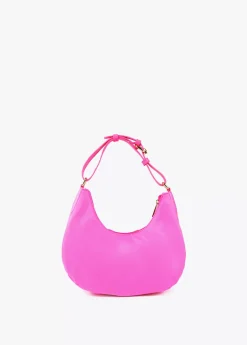 Bolso media luna fluor