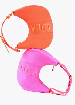 Bolso media luna fluor