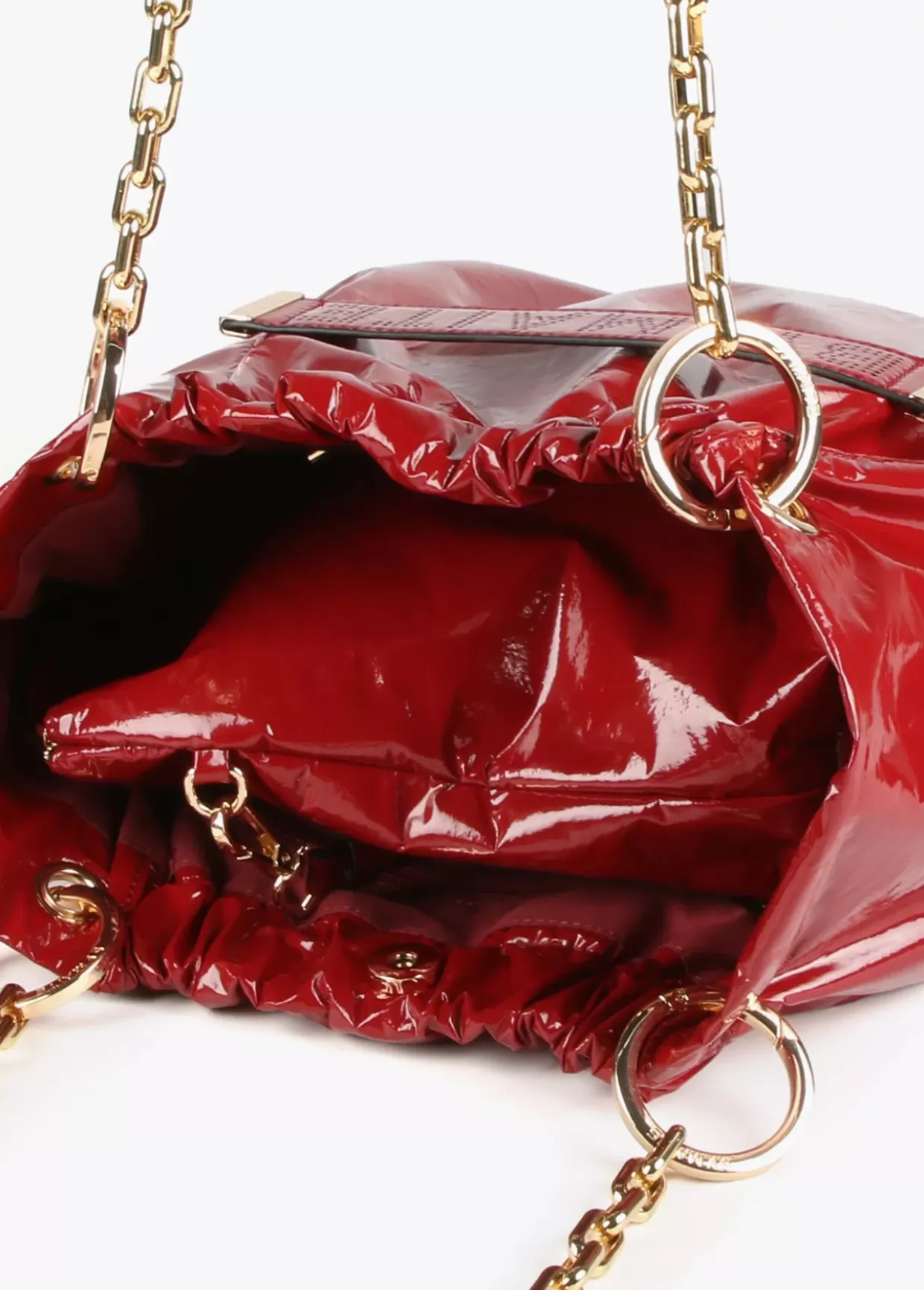 Bolso shopper brillante