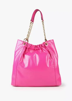 Bolso shopper brillante