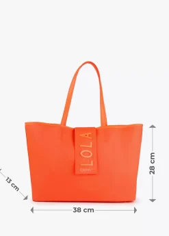 Bolso shopper nylon fluor