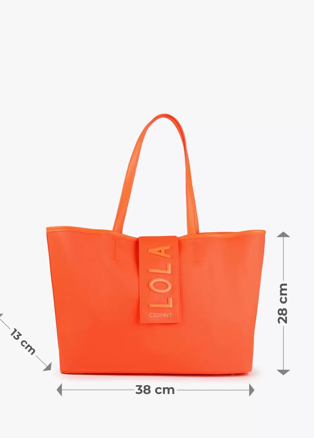 Bolso shopper nylon fluor