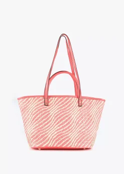 Bolso shopper tipo cesta