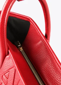 Bolso tipo shopper grabado