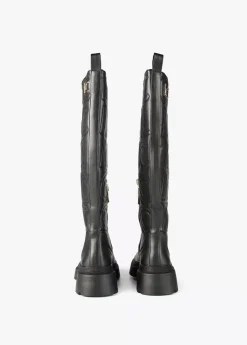 Bota alta logotipada |  COLECCIÓN LOLA | Lola Casademunt