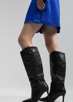 Bota cowboy de caña alta