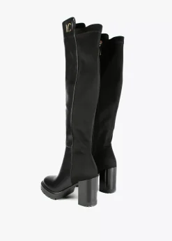 Bota mosquetera alta tacon | Calzado | Lola Casademunt