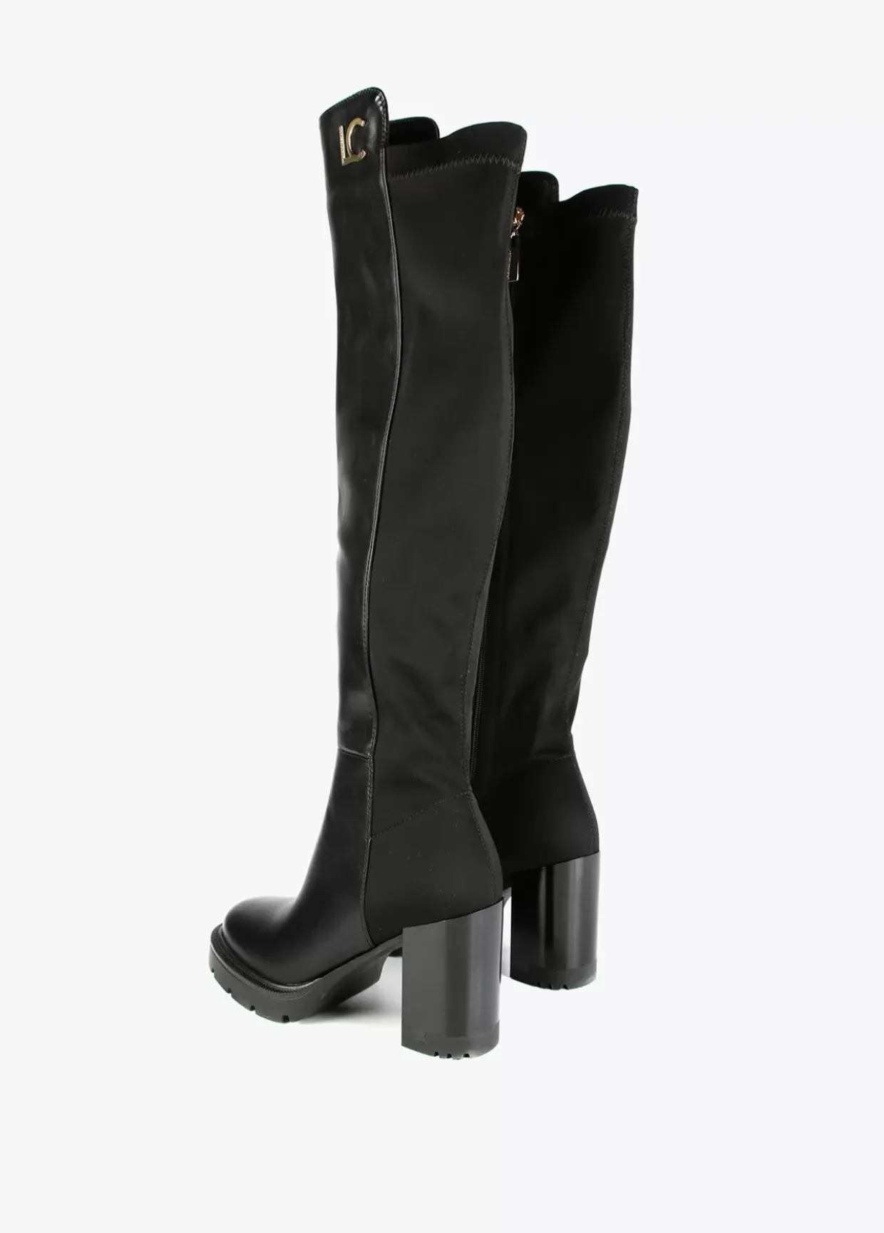 Bota mosquetera alta tacon | Calzado | Lola Casademunt