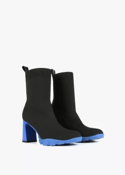 Botín calcetín con suela track