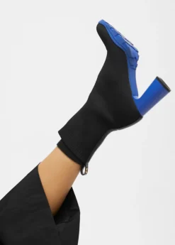 Botín calcetín con suela track