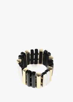 Brazalete piezas tricolor