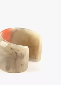 Brazalete rígido bicolor