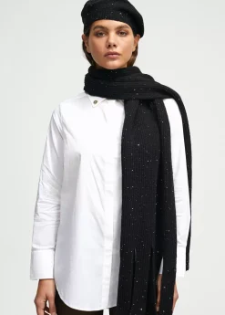 Bufanda con mini lentejuelas