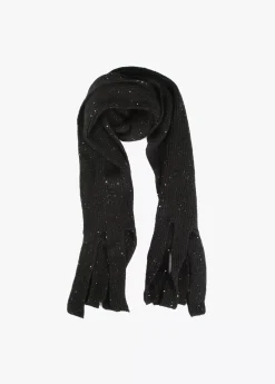 Bufanda con mini lentejuelas