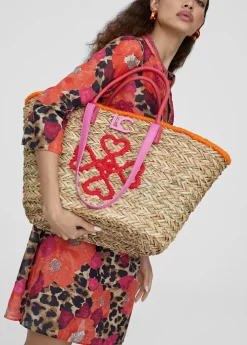 Caftan corto estampado