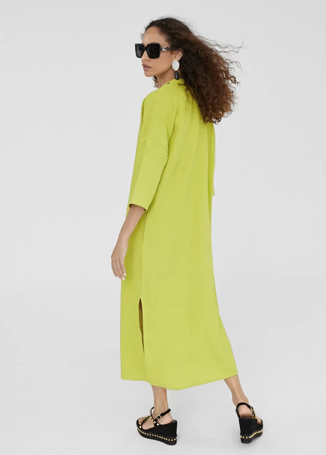 Caftan midi media manga