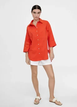 Camisa basica de algodón