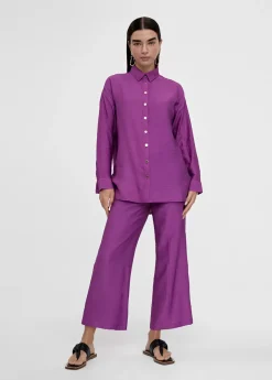 Camisa basica manga larga