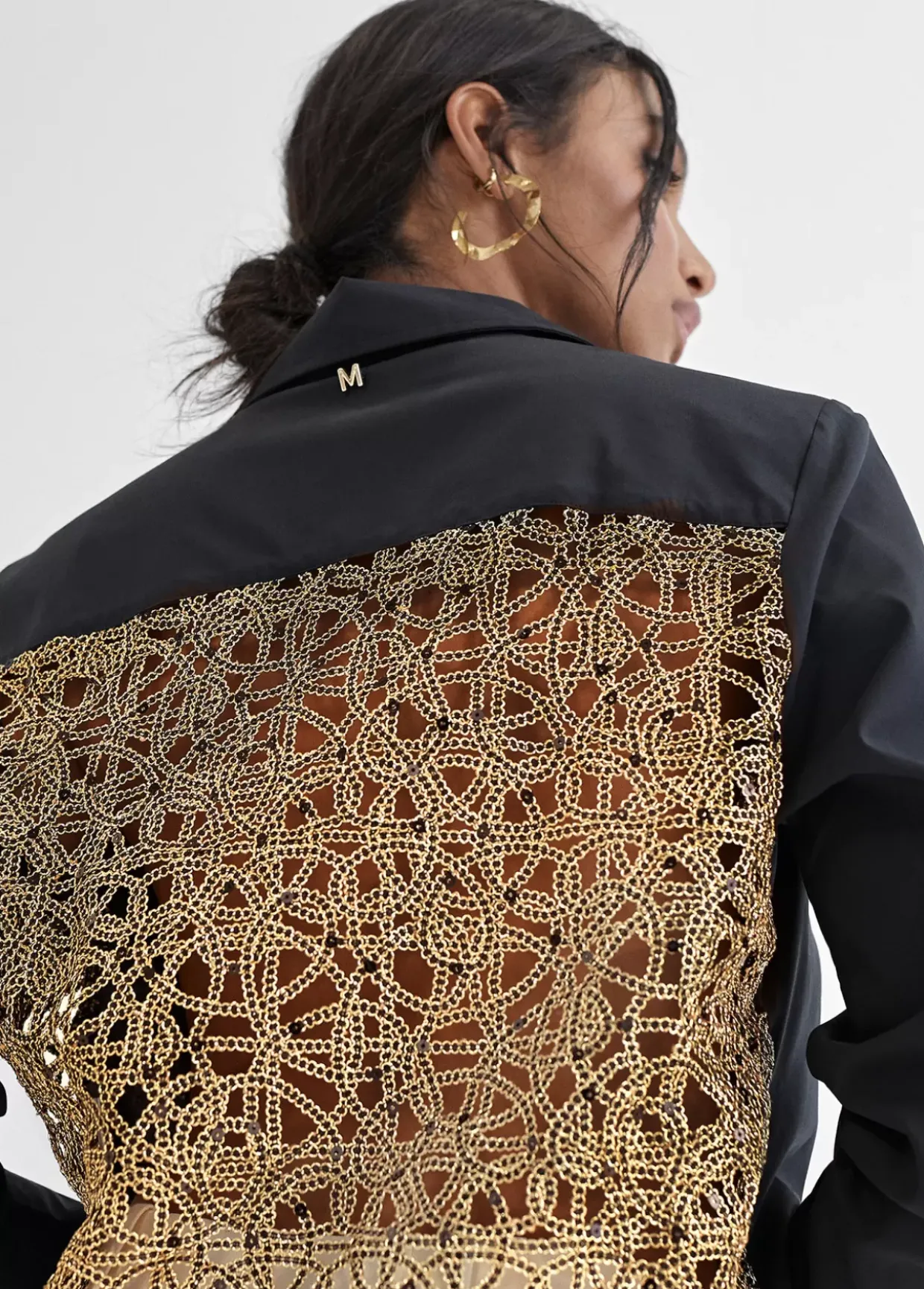 Camisa bordado fantasía