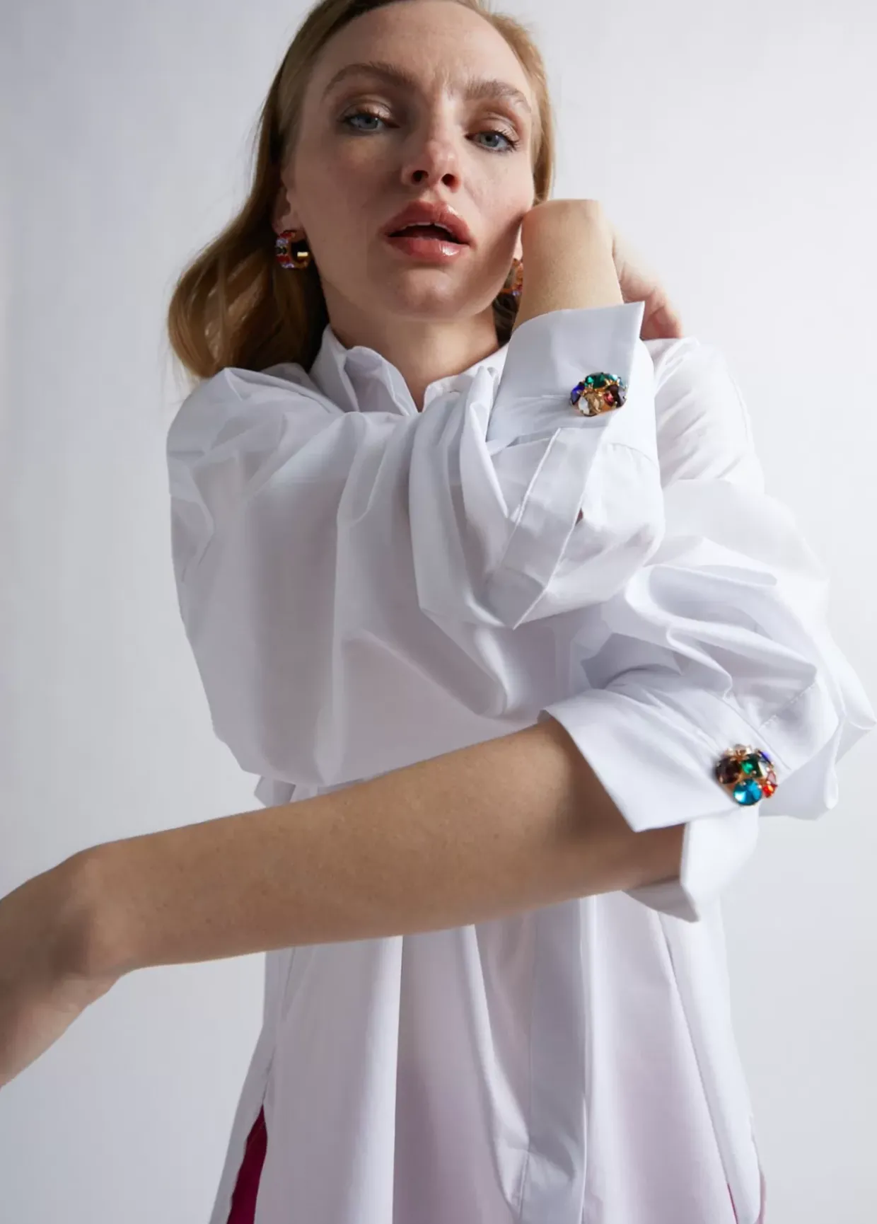 Camisa botones joya | COLECCIÓN MAITE | Lola Casademunt