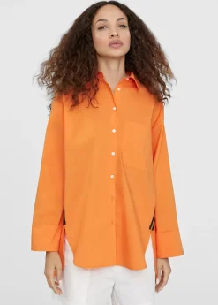 Camisa básica de algodón