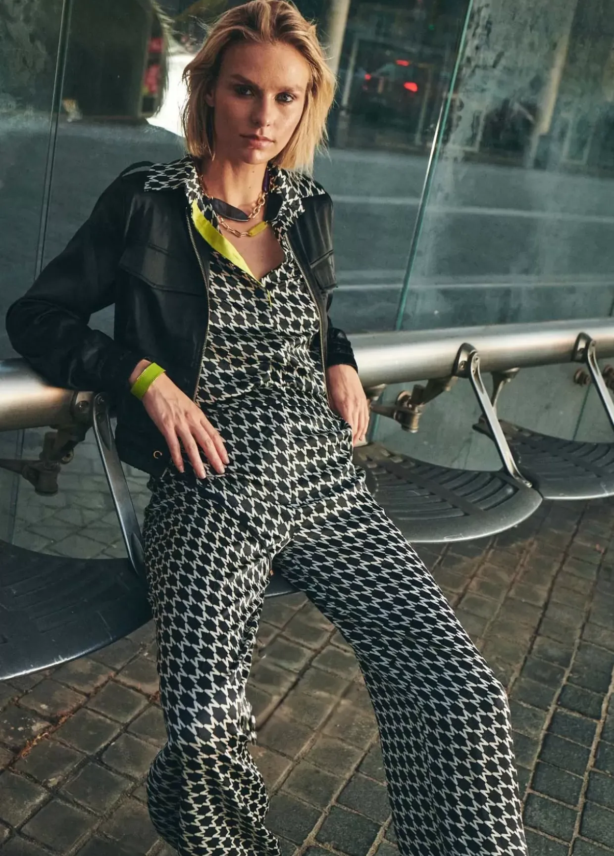 Camisa detalle fluor | Ropa | Lola Casademunt