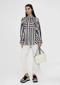 Camisa fluida de rayas