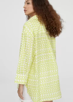 Camisa oversize logomania