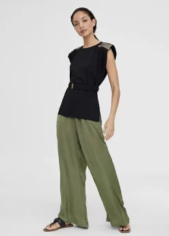 Camiseta con cinturon