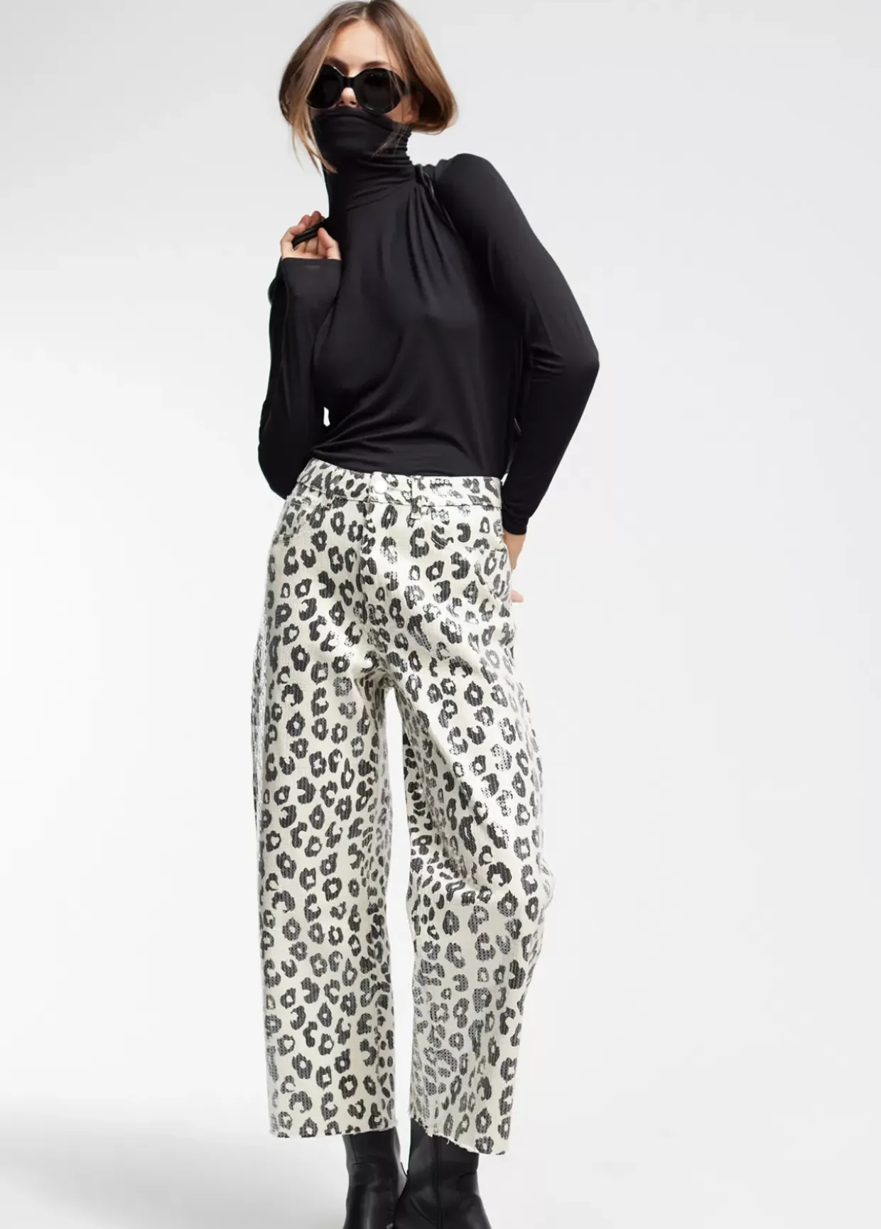 Camiseta cuello alto