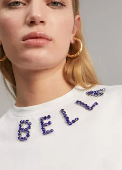 Camiseta detalle pedrería