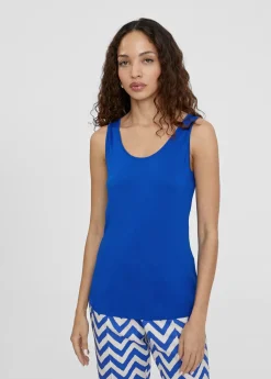 Camiseta lisa de tirantes