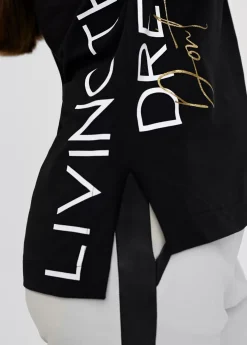 Camiseta posicionado letras