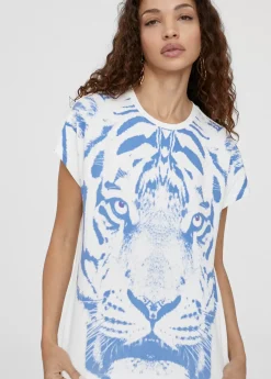 Camiseta posicionado tigre