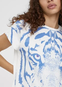 Camiseta posicionado tigre