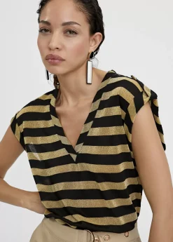 Camisetea rayas lurex