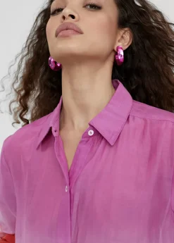 Camisola larga tie dye