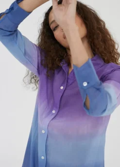 Camisola larga tie dye