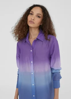 Camisola larga tie dye