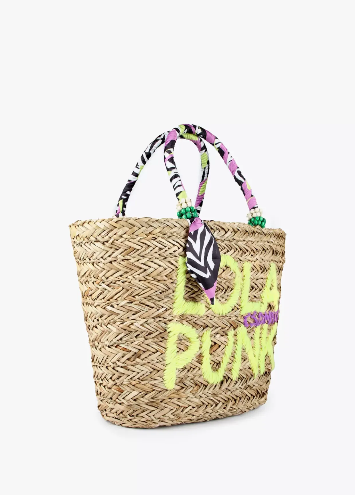 Capazo Letras contraste.