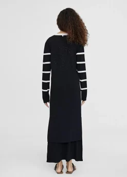 Cardigan punto de rayas