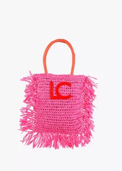 Cesto con logo a contraste