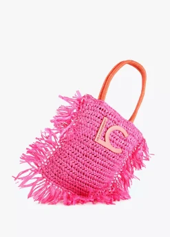 Cesto con logo a contraste