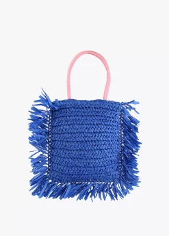 Cesto con logo a contraste