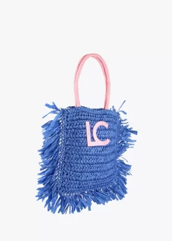 Cesto con logo a contraste