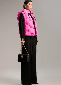 Chaleco acolchado animal print