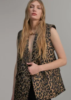 Chaleco animal print